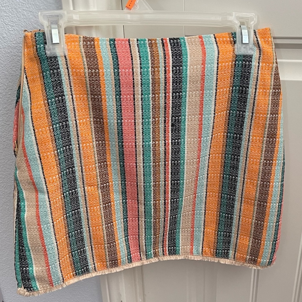 H&M Striped Skirt